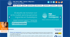 Desktop Screenshot of fm4pasolibre.org